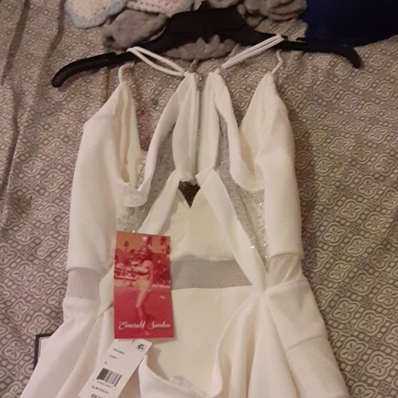 Emerald Sundae  Slim Social Dress - Picture 3 of 4